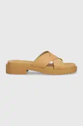 Usnjeni natikai Lauren Ralph Lauren Kelsie enski, be barva, 802904251001