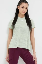 portna kratka majica zelena barva