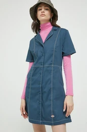 Obleka mornarsko modra barva