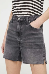 Jeans kratke hlae enski, siva barva