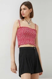 Top Hollister Co. enski, rdea barva