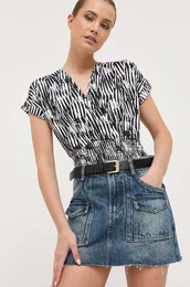 Jeans krilo mornarsko modra barva