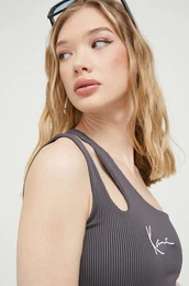 Top ženski, siva barva