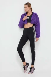 Tajice za trening Essentials boja: crna, s tiskom