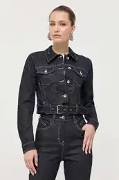Jeans jakna enska, mornarsko modra barva