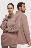 Rebrasta Visok vratnik Pulover za par za dame image