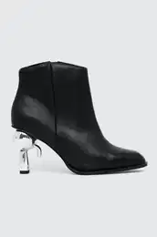 Usnjeni glenarji IKON HEEL enski, rna barva, KL39035