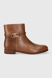 Usnjeni glenarji Lauren Ralph Lauren Briela enski, rjava barva, 802912273002
