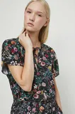 Mešane barve Bluze s Kratkimi Rokavi za dame image