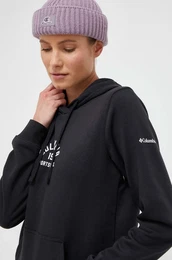 Pulover enska, rna barva, s kapuco