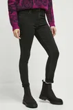 Tamnocrvene High Waist Traperice image