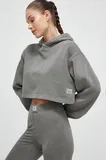 Svetlo siva Oversized pulover za dame image