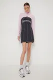 Babydoll Dolg rokav Obleke za dame image