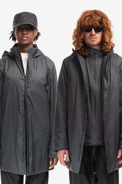 Jakna Padded Nylon Coat siva barva