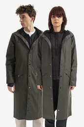 Vodoodporna jakna Longer Jacket zelena barva