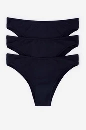 Brazilke 7682921-1 3-pack rna barva