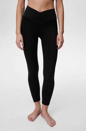 Pajkice 618 Half Moon Leggins Black ženske, črna barva