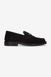 Mokasini iz semia Loafer Suede rna barva