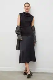 Majica 2ND Portia TT - Satin Ease rna barva 2239138250