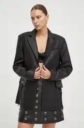Usnjen suknji 2ND Ember - Vogue Leather rna barva 2241514667