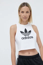 Top Trefoil Tank enski, bela barva, IP0679