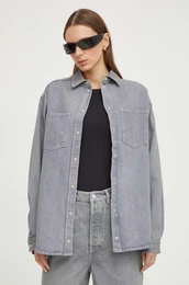Jeans srajca enska, siva barva