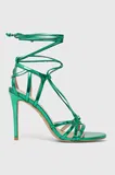Zelena Sandali Pete na klin za dame image