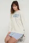 Krem Fleece pulover za dame image