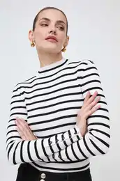 Pulover enski, bela barva