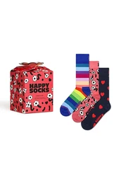 Nogavice Gift Box Flower Socks 3-pack