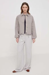 Jakna Check enska, roza barva LSP0159