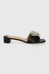 Kone natikae Lauren Ralph Lauren Fay za ene, boja: crna, s debelom potpeticom, 802930000000