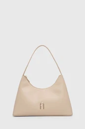 Usnjena torbica bež barva
