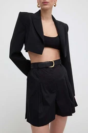 Kratke hlače ženski, črna barva