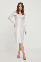 Obleka Lauren Ralph Lauren be barva