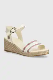 Sandali SHIRTING WEDGE SANDAL be barva, FW0FW07887