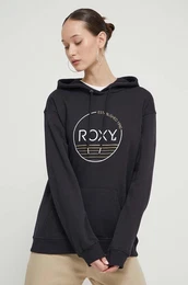 Pulover enski, rna barva, s kapuco, ERJFT04815