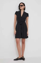 Obleka Lauren Ralph Lauren rna barva