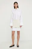 Bela Layered Bluza Obleke za dame image