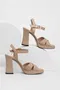 Bež Plemenita Sandali za dame image