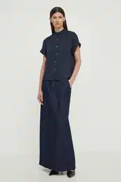 Jeans krilo mornarsko modra barva