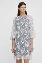 Obleka TuberosaBBMajah dress bela barva, BBW3837