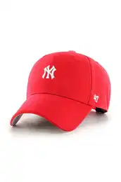 Bombana bejzbolska kapa MLB New York Yankees rdea barva, B-BRMPS17WBP-RD