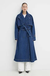 Pla iz jeansa enski, mornarsko modra barva