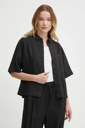 Lanena srajca rna barva, WW0WW41392