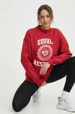 rever ovratnik Oversized pulover za dame image