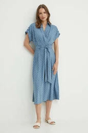 Pamuna haljina Lauren Ralph Lauren mini, iri se prema dolje, 250938927