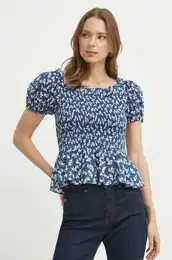 Pamuna majica Lauren Ralph Lauren za ene, s uzorkom, 200932963