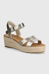 Espadrile Audrey enske, zlata barva, 10020767