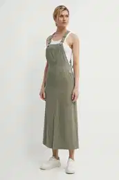 Obleka zelena barva, D24620-D522
